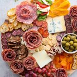 Salami rose platter (002)